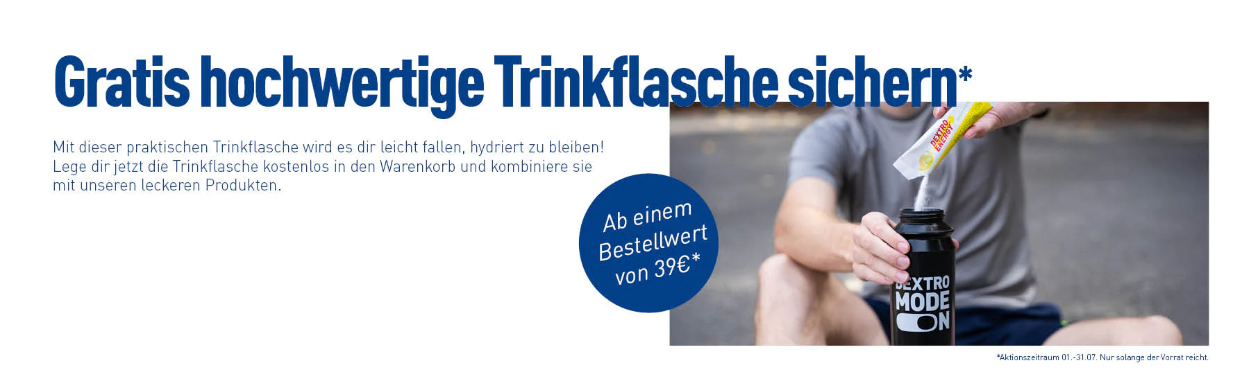 Sofortige Energie für Deine Bestleistung